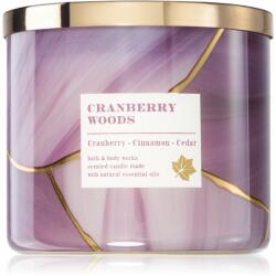 Bath & Body Works Cranberry Woods lumânare parfumată 411 g