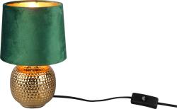 TRIO Sophia Asztali Lámpa E14 Max. 40w Ip20 Kapcsoló 26x16cm Arany-zöld
