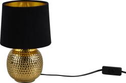 TRIO Sophia Asztali Lámpa E14 Max. 40w Ip20 Kapcsoló 26x16cm Arany-fekete