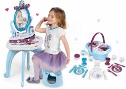 Smoby Set masă cosmetică Smoby cu scaun 2 în 1 Frozen cu coș de picnic Frozen (SM320233-13)