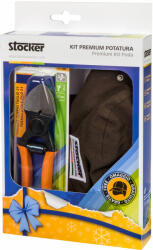 Stocker Kit Premium Ergo taiere, foarfeca + caciula gradinar (1376) Foarfeca de gradina