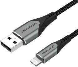 Vention USB 2.0 cable to Lightning, Vention LABHF, 1m (Gray) (28942) - 24mag