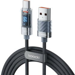 Toocki Charging Cable A-C, 1m, 66W (Grey) (33713) - 24mag