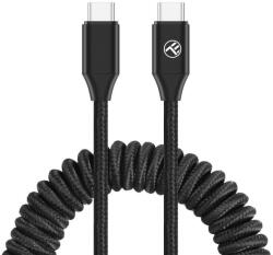 Tellur Extendable USB-C to USB-C Cable PD60W up to 1.8m Black (T-MLX55212) - 24mag