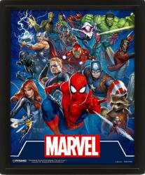 Pyramid Poster 3D cu ramă Pyramid Marvel: Avengers - The Avengers (EPPL71313)