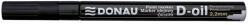 DONAU Marker permanent cu vopsea Donau, varf rotund, 2.2 mm, negru (DN101200) - forit