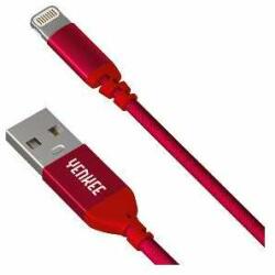 YENKEE YCU 611 MFi RD USB/fulger 1m (YCU 611 MFi Red)