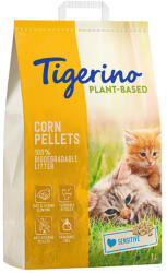  Tigerino Tigerino Plant-Based Porumb Așternut pentru pisici - Sensitive, fără parfum 7 l