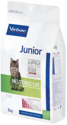 Virbac Virbac Veterinary HPM Junior Neutered Cat - 2 x 3 kg