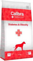 Calibra Calibra Veterinary Diet Dog Diabetes & Obesity Pasăre - 12 kg