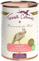 Terra Canis Terra Canis Light 6 x 400 g - Curcan cu țelină, ananas și cătină