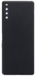 Sony XQ-AD52, XQ-AD51 Xperia L4 akkufedél (hátlap) kamera lencsével és ragasztóval, fekete (gyári)