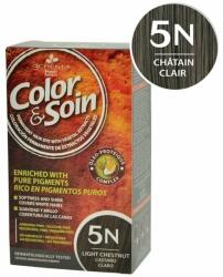 Color & Soin Vopsea de par nuanta 5N castaniu deschis, Color&Soin