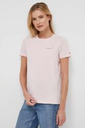 Tommy Hilfiger tricou femei, culoarea roz WW0WW37877 9BYX-TSD02Z_03X
