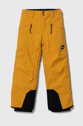Quiksilver pantaloni copii culoarea galben 9BY8-SPB06Z_18X