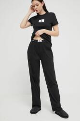 Calvin Klein Underwear pantaloni pijama bumbac culoarea negru, bumbac 000QS6948E PPYX-SPD0WJ_99X