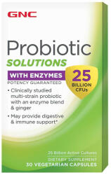 GNC - Probiotic Solutions cu enzime (424630), 30 capsule, GNC - hiris
