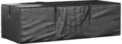 vidaXL fekete polietilén karácsonyfa-tároló táska 135 x 40 x 55 cm (3195591) - vidaxl