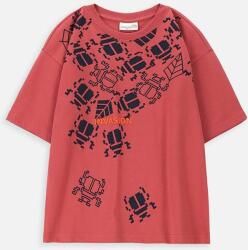 Coccodrillo tricou de bumbac pentru copii culoarea bordo, cu imprimeu 9BYX-TSB049_93X
