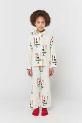 Bobo Choses pijamale de bumbac pentru copii culoarea bej, modelator 9BYX-BIK020_01X