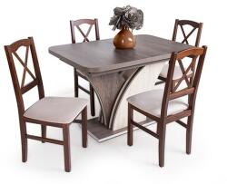 Enzo asztal Niló székkel - 4 személyes
