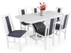 Enzo asztal Félix székkel - 6 személyes étkezőgarnitúra