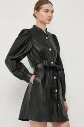 Custommade rochie de piele culoarea negru, mini, mulata 9BYX-SUD119_99X
