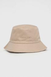 Calvin Klein pălărie reversibilă din bumbac culoarea bej, bumbac K60K610992 9BYX-CAD00W_80X