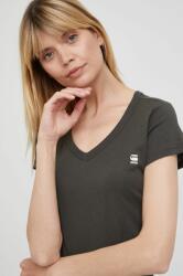 G-Star tricou din bumbac femei, culoarea bleumarin 9BYY-TSD03A_87X (D21314.4107)