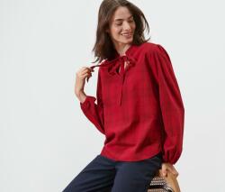 Tchibo Női sifon blúz, kockás Piros kockás 46