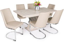  Ester szék - Diana asztallal (6) (+Ingyenes szállítás)
