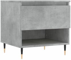 vidaXL betonszürke szerelt fa dohányzóasztal 50 x 46 x 50 cm 830900