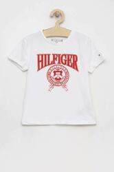 Tommy Hilfiger gyerek póló fehér - fehér 140 - answear - 14 990 Ft