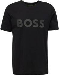 BOSS Tricou 'Mirror 1' negru, Mărimea XL
