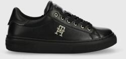 Tommy Hilfiger gyerek sportcipő fekete - fekete 37 - answear - 28 990 Ft