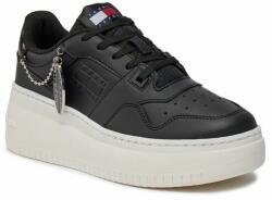 Tommy Hilfiger Sneakers Tommy Jeans Tjw Retro Basket Flatform Charm EN0EN02421 Black BDS