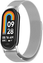 BSTRAP Milanese szíj Xiaomi Mi Band 8, silver