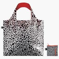 LOQI bevásárló táska névtelen KeithHaring