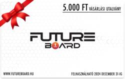  Ajándékutalvány - 5.000 Ft - futureboard