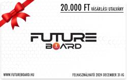  Ajándékutalvány - 20.000 Ft - futureboard