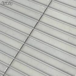 SPANYOL 11, 5x23 cm EST KARATS Polar White fehér 3D csempe