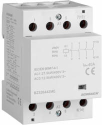 Schrack BZ326442ME AMPARO sorbeépíthető mágneskapcsoló 40A, 4z, 230V, AC, 3KE