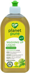 PLANET PURE Detergent bio pentru vase - lime si verbena - 500ml Planet Pure - revivit