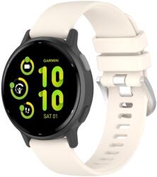 SZILIKON szíj Garmin Vivo active 5 bézs színhez