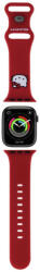Hello Kitty Liquid Kitty Head Logós Apple Watch szíj (38/40/41/42mm(Series 10) - piros (OS-00526)