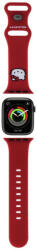 Hello Kitty Liquid Kitty Head Logós Apple Watch szíj (38/40/41mm) - piros (OS-00526)