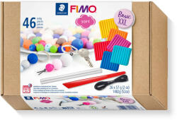 FIMO Soft süthető gyurma készlet - 26 x 57 g, válogatott színek + kiegészítők!