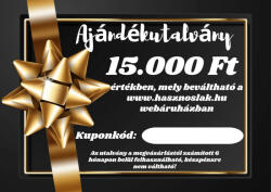  Ajándékutalvány 15.000 Ft. értékben