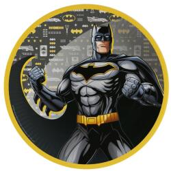 Batman City papírtányér 8 db-os 23 cm (DPA9915090) - mesesajandek