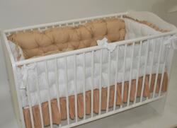 Bebe Design Set lenjerie fluffy 6 piese pentru patut 120×60 stelute roz Lenjerii de pat bebelusi‎, patura bebelusi